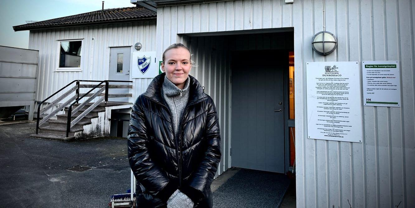 Maja Wrångemyr är ny spelare i IFK Örby för säsongen 2023. 