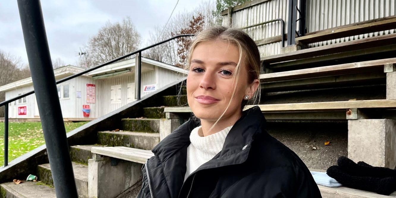 Katrin Jonsson, fotbollsspelare från Mark. 