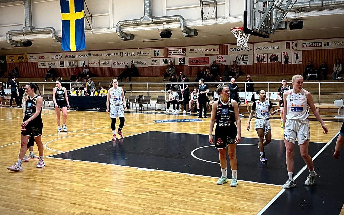 Under fredagskvällen tog Marks resa slut i basketslutspelet. Luleå vann med 106–68.