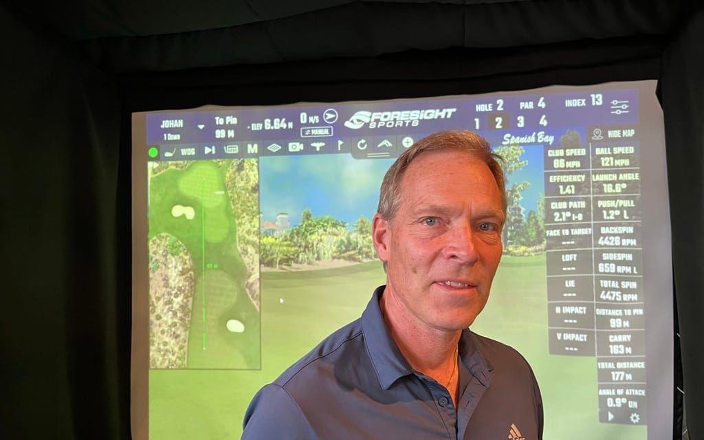 Johan Kumlin är klubbchef för Marks Golfklubb.