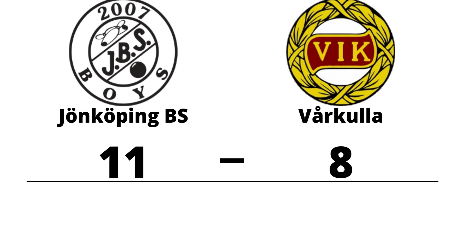 Jönköpings BS/Boys vann mot Vårkulla IK